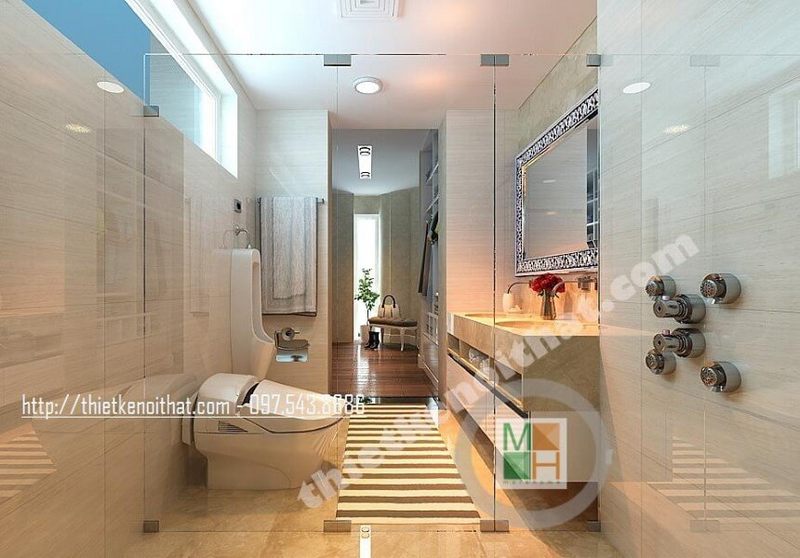 Lựa chọn kính cường lực cho phòng tắm được rộng rãi và thoáng mát hơn